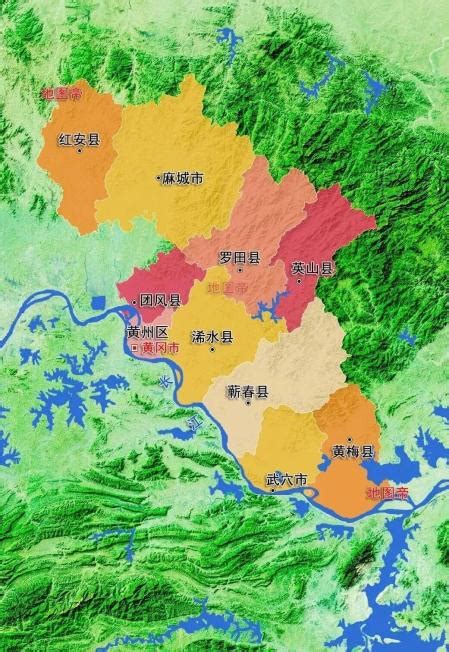解析湖北省复杂的地名：黄州是黄冈的市辖区，历史却比黄冈范围大