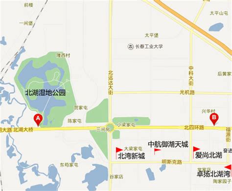爱上北湖 长东北湿地公园刚需房推荐(图) - 导购 -长春乐居网