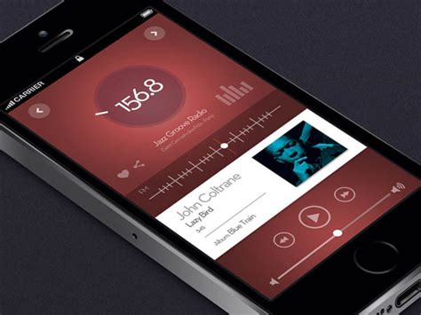 30个收音机app界面UI设计欣赏(2) - 设计之家