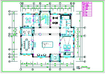 现代欧式风格家装设计完整施工图，CAD建筑图纸免费下载 - 易图网