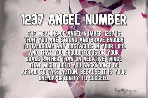Number The Meaning of the Number 1237