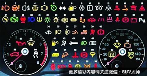 图解汽车仪表盘上常见指示及报警标志_360新知