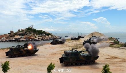 中国陆海空三军开展渡海登陆作战演练(组图)-搜狐新闻