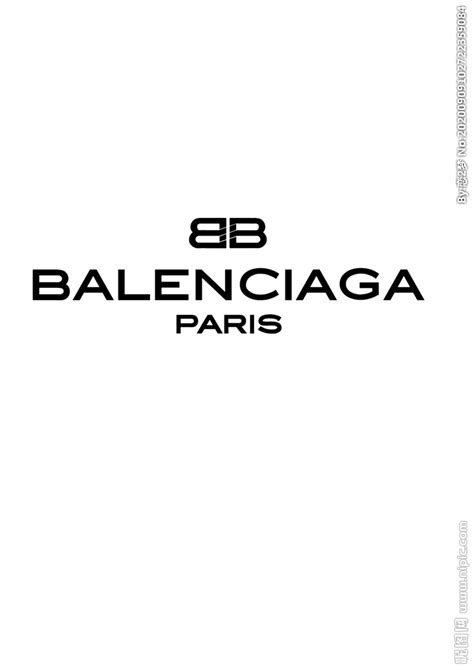 BALENCIAGA 巴黎世家设计图__公共标识标志_标志图标_设计图库_昵图网nipic.com