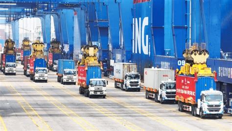 天津港北疆港区智能化集装箱码头“硬核”复工-港口网