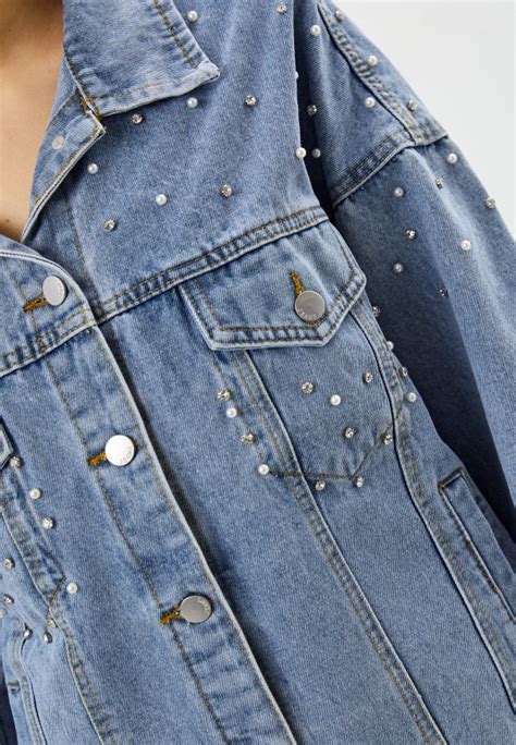 Куртка джинсовая TrendyAngel, цвет: голубой, RTLACO986001 — купить в ...