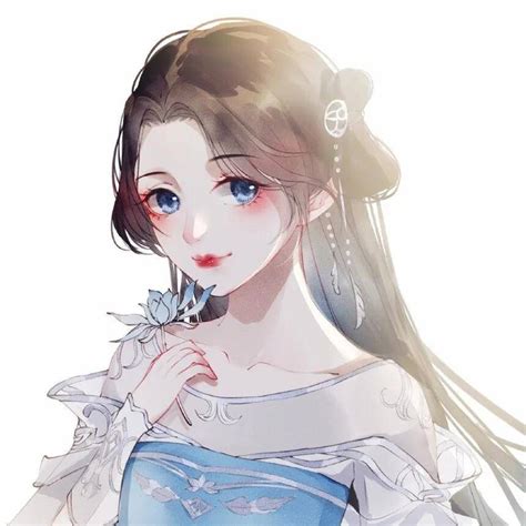 古风头像滴泪动漫女生版
