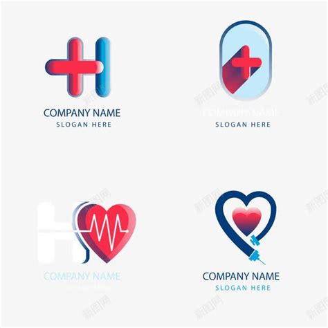 logo设计 商标设计 VI设计 互联网医疗健康产业联盟