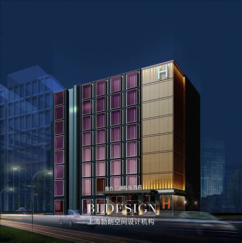 现代酒店外立面 - 效果图交流区-建E室内设计网