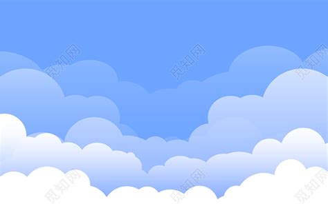 深蓝色云朵图片