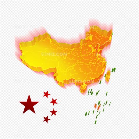 中国省份分布图图片