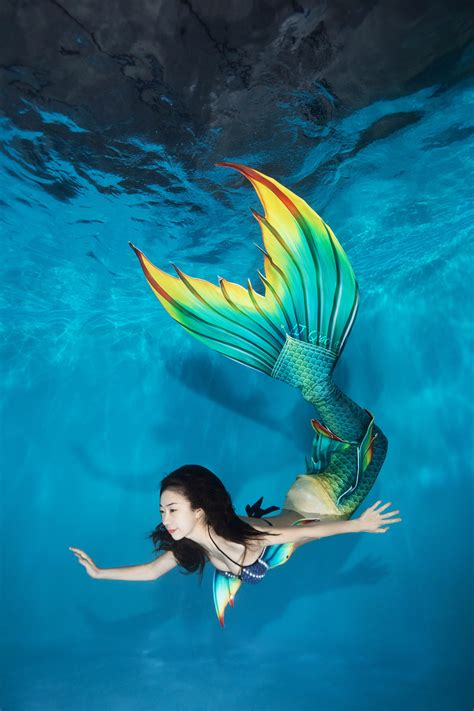 【水下摄影】美人鱼定妆照拍摄 北京 泳池|摄影|人像摄影|LJ_Qiao_原创作品-站酷(ZCOOL)