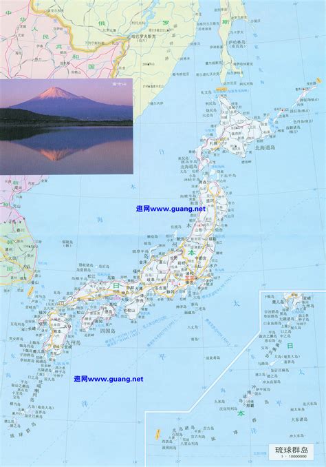 日本著名景点地图_微信公众号文章