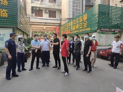 郑州市金水区领导王志鸿检查双节前农贸市场消防安全-大河网