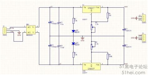 简单易制带过流保护的三端稳压IC扩流电路_LM317扩流电路 MJ2955
