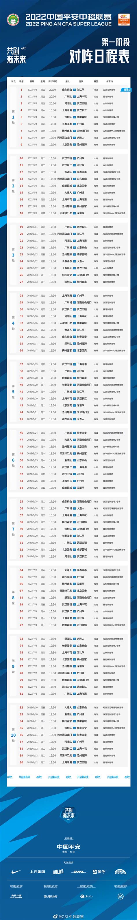“勇超越 战为先”2022-2023中国排球超级联赛焕新出发|排球|新赛季|排超_新浪新闻