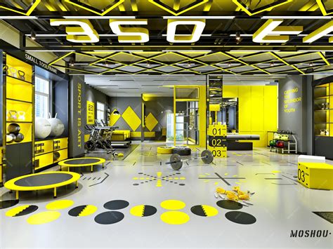 OPEN FIT 态度鲜明的开放合作制健身工作室|空间|家装设计|ZiZ自在设计Ricci - 原创作品 - 站酷 (ZCOOL)