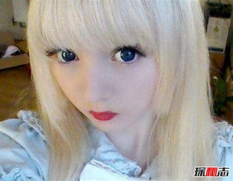 乌克兰一白化病少女，天生紫瞳雪白皮肤，如今还成为一名模特！