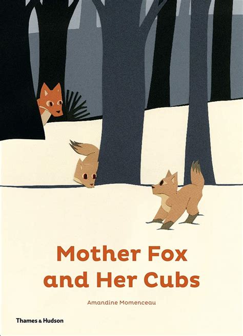 英文原版 Mother Fox and Her Cubs狐狸妈妈和她的幼崽儿童英语绘本折页塑形亲子读物_虎窝淘