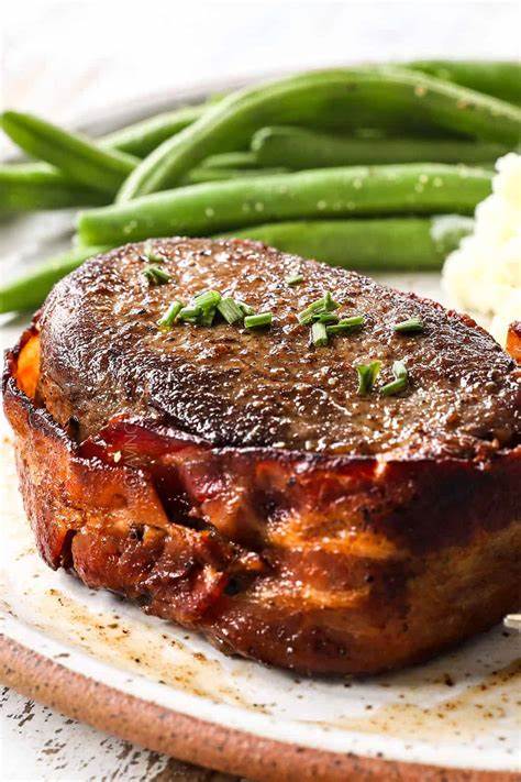 How to cook bacon wrapped filet mignon on stove? - THEKITCHENKNOW