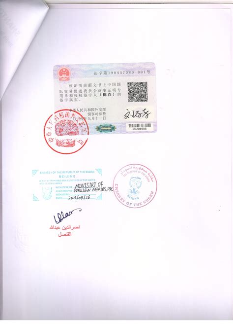 _自由销售证书苏丹大使馆认证_深圳市瑞安信进出口有限公司