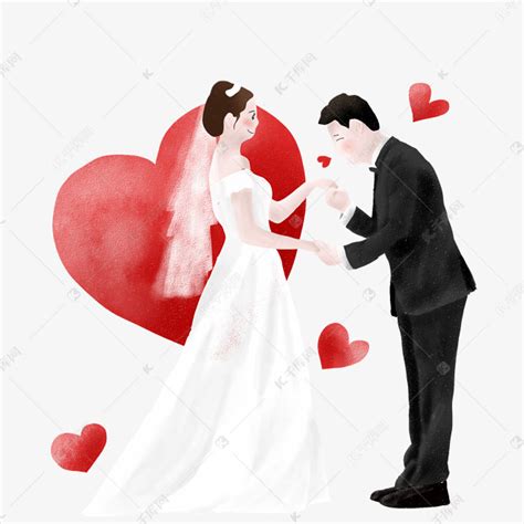 婚礼婚礼季结婚卡通素材图片免费下载-千库网