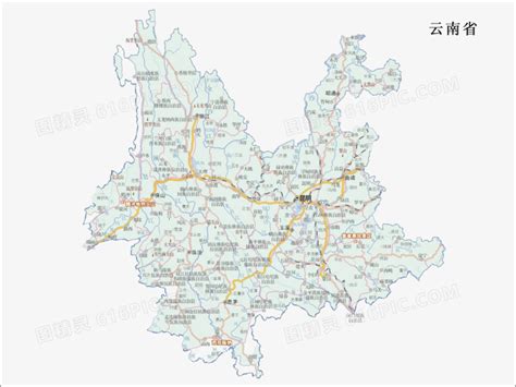 云南省地图高清版图片 云南省地图高清版图片