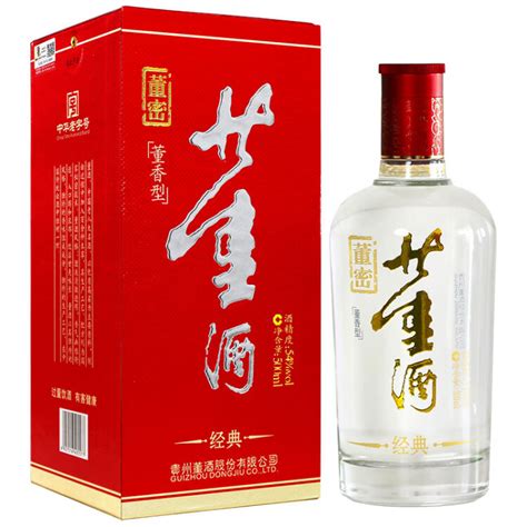 董酒 高度白酒 红色经典 董香型 54度 500ml【图片 价格 品牌 评论】-京东