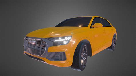 2019 Audi Q8 3D Model $159 - .3ds .c4d .fbx .max .ma .obj - Free3D
