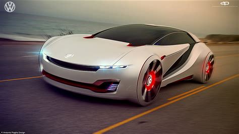 2014大众GTI Roadster概念车炫酷科技感壁纸