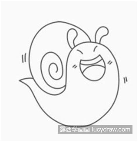 海绵宝宝小蜗简笔画 - 520常识网