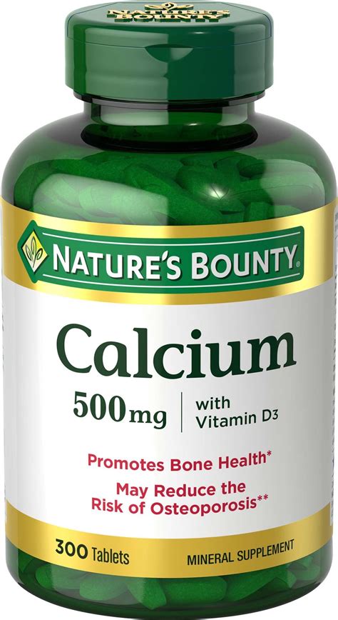 Calcium & Vitamin D3 by Nature