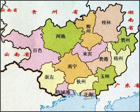 广西梧州市人文地图_梧州地图库_地图窝