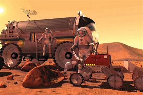[图文] * 人类殖民火星会变成啥样？几百年后回地球会发生啥? * [推荐] - 科学探索 - 华声论坛