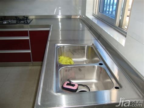 上海不锈钢台面定做304厨房全不锈钢整体橱柜加厚灶台 正宗家用板-淘宝网