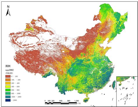 中国全国NPP净初级生产力数据2000-2020：植被500m栅格MODIS全球变化与陆地生态 - 经管文库（原现金交易版） - 经管之家(原 ...