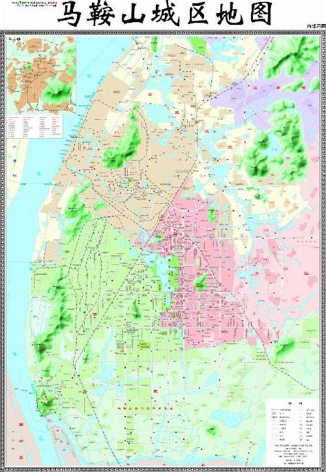 马鞍山地图高清版 - 马鞍山市地图 - 地理教师网