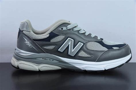 新百伦New Balance NB990系列灰紫高端美产复古休闲跑步鞋纯原版本 货号： M990GJ3-莆田纯原鞋社区