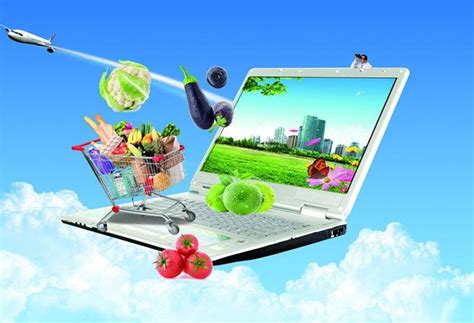 绿色有机互联网农业农副产品介绍网络营销PPT模板 - 彩虹办公