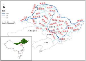 黑龙江河流地图图片