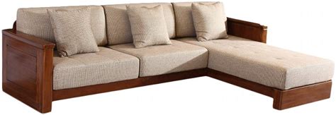 宅家全柚木转角沙发小户型沙发全实木转角布艺沙发客厅成套家具-多人沙发-2021美间（软装设计采购助手）