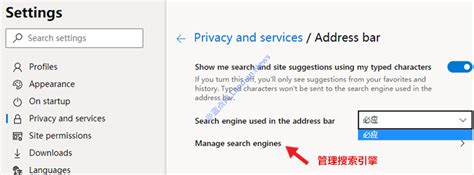 [教程] 手动修改微软新版 Microsoft Edge 浏览器的默认搜索引擎 - 蓝点网