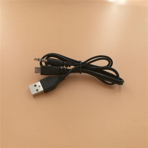 音频线 micro一分二 USB转V8 3.5接口 二合一音箱充电线-阿里巴巴