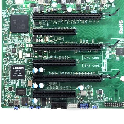 超微 X10DRI 服务器主板支持M.2 双GPU显卡可DIY家用组装双路X99