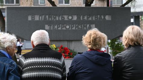 莫斯科纪念别斯兰恐袭遇难者 - 2023年9月3日, 俄罗斯卫星通讯社