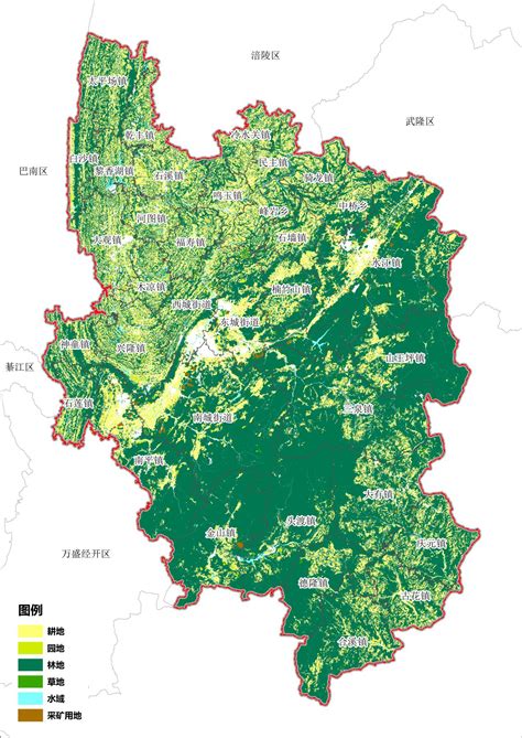 重庆市南川区人民政府办公室关于印发南川区自然资源保护和利用“十四五”规划（2021-2025年）的通知