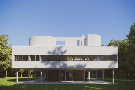 简单而纯粹，现代主义建筑的经典：萨伏伊别墅 - 知乎