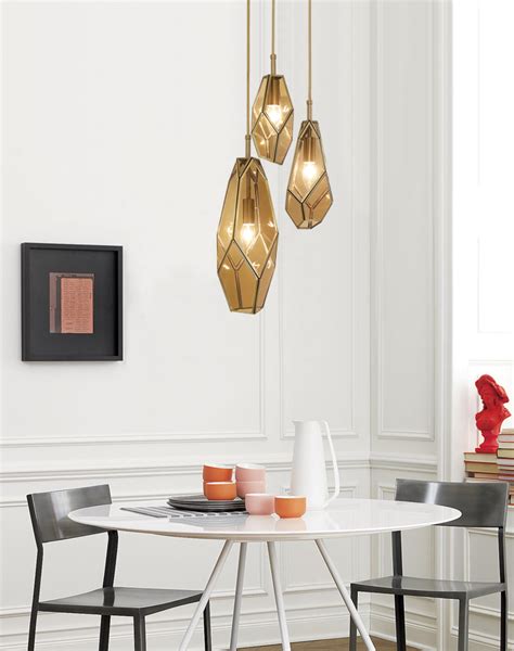 餐厅吊灯现代简约轻奢大气家用创意北欧风格黄铜吧台灯设计师 ...