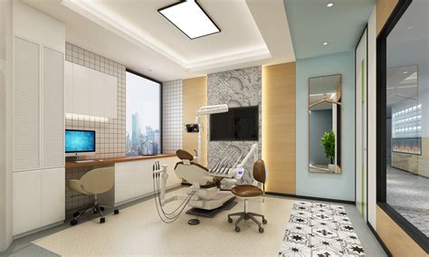 现代口腔医院-室内设计-拓者设计吧
