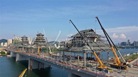 广西柳州：凤凰岭大桥主体结构完工-人民图片网